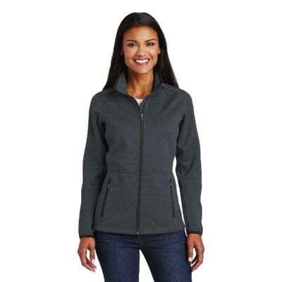 Ladies Pique Fleece Jacket Thumbnail