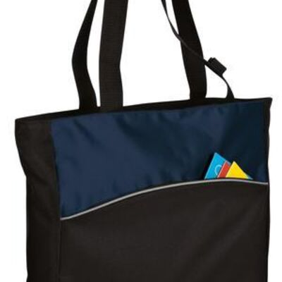 Improved Two Tone Colorblock Tote Thumbnail