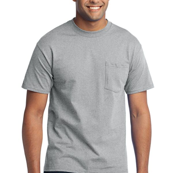 50/50 Cotton/Poly T Shirt with Pocket Thumbnail