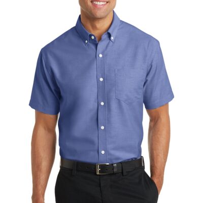 Short Sleeve SuperPro ™ Oxford Shirt Thumbnail