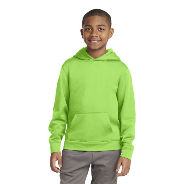 Youth Sport Wick ® Fleece Hooded Pullover Thumbnail