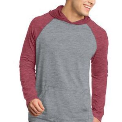 Young Mens 50/50 Raglan Hoodie Thumbnail