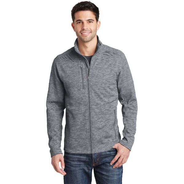Digi Stripe Fleece Jacket Thumbnail