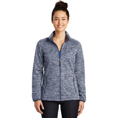 Ladies PosiCharge ® Electric Heather Soft Shell Jacket Thumbnail