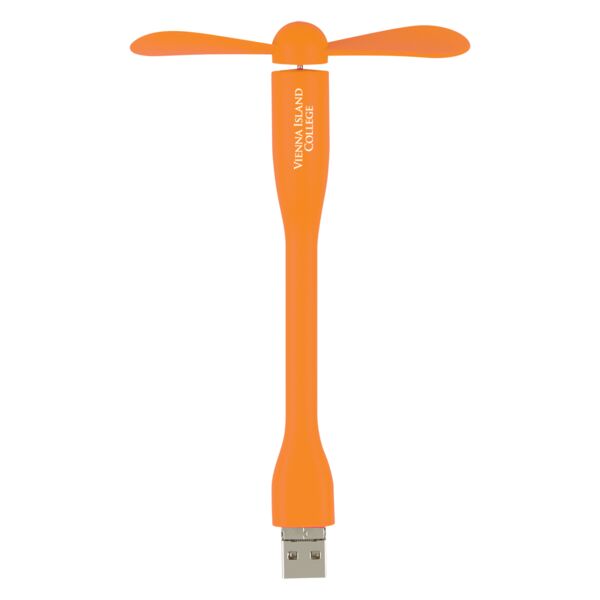 Mini USB Fan with 3-Way Adapter Thumbnail