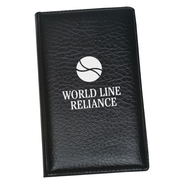 Leather Look Padfolio with Sticky Notes & Flags Thumbnail