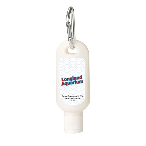 1 oz. SPF 30 Sunscreen with Carabiner Thumbnail