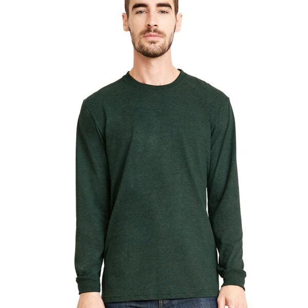 Unisex Sueded Long Sleeve Crew Thumbnail
